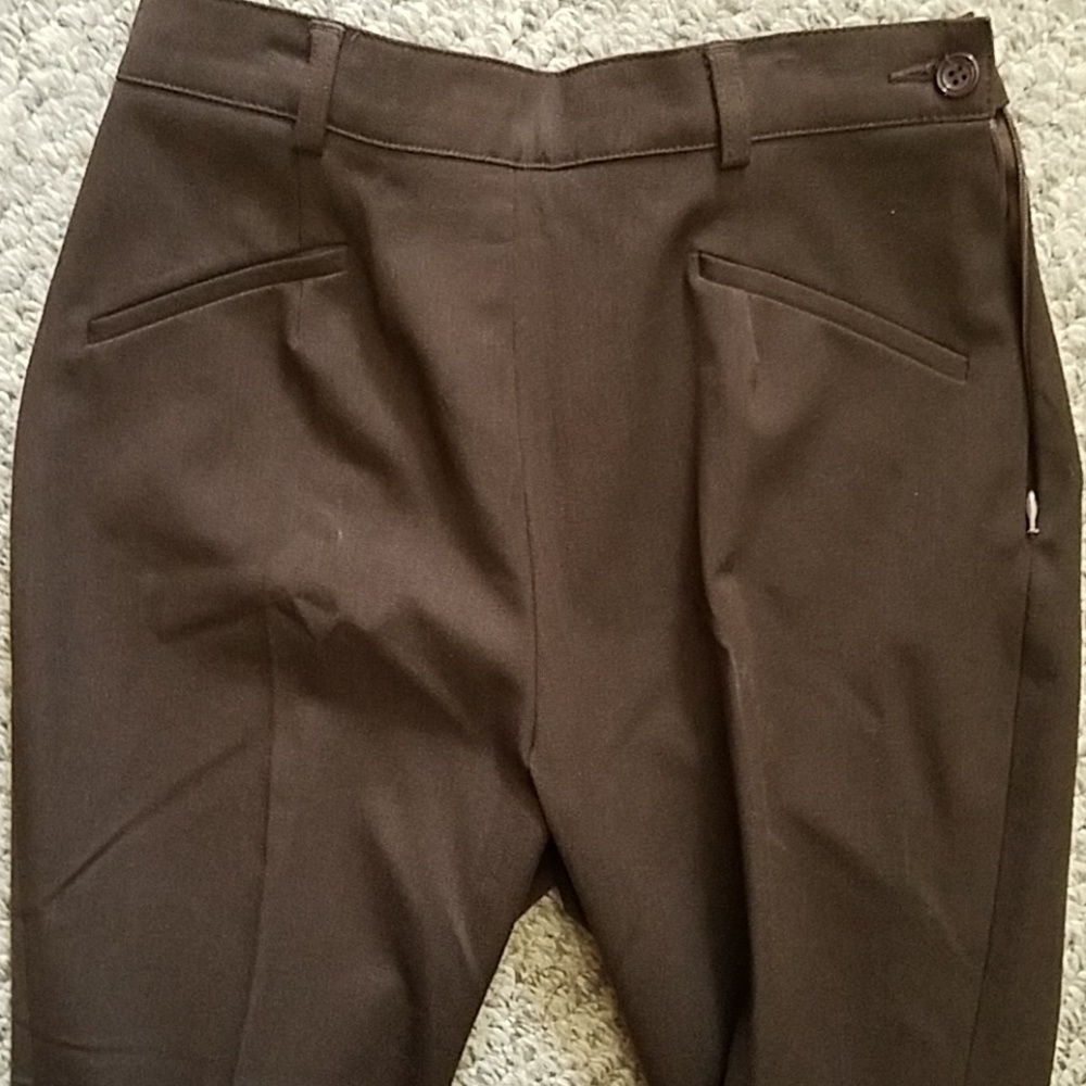 Fabrizio Gianni dark brown stretch trousers - Picture 4 of 5